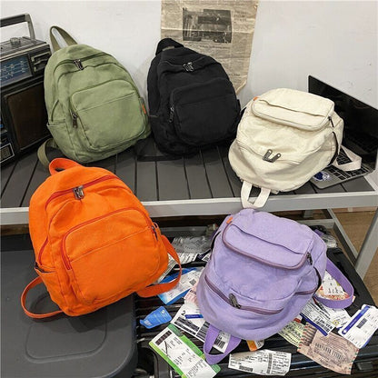Canvas Women Small Backpack School Mini Backpack Women Bagpack Female Girl
