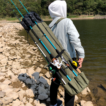 Fishing Bag Portable Multifunction Nylon Fishing Bags Case Fishing Tackle Bag