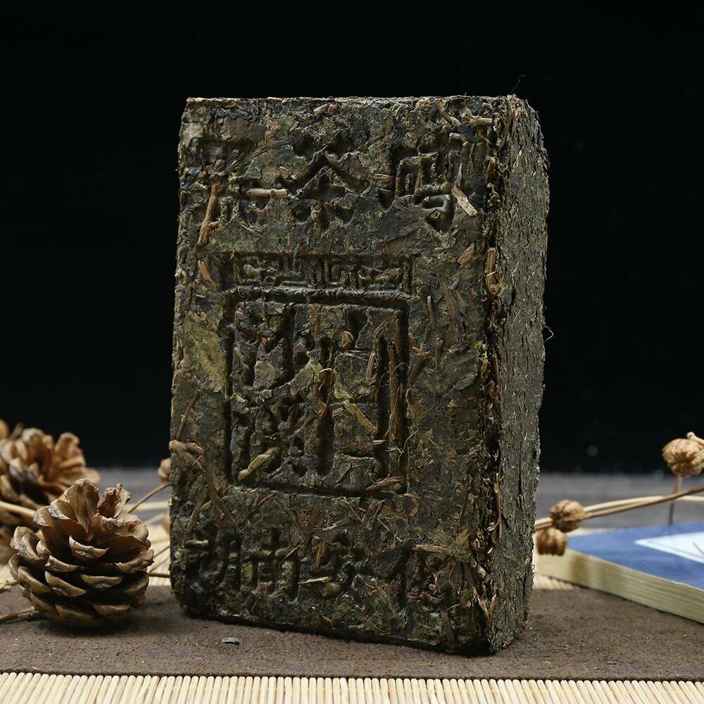 2019 Bai Sha Xi Dark Tea Black Brick 400g Ancient Tree Health Anhua Dark Tea