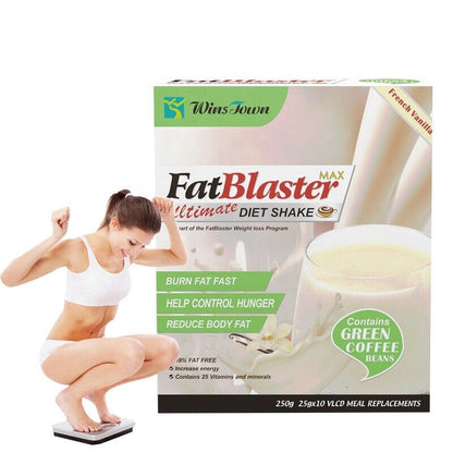 25g*10 Weight Loss Diet MilkShake Slimming Control Slim Green Coffee Lose Weight