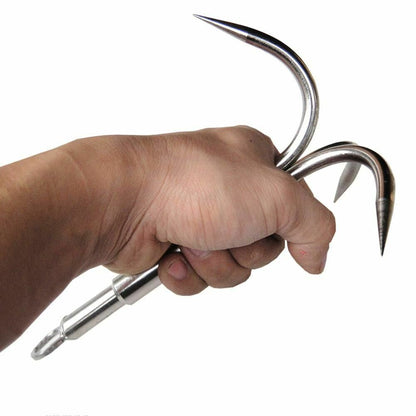 Climbing Claw Stainless Steel Hook Hiking Outdoor Mountaineering Grappling Tools