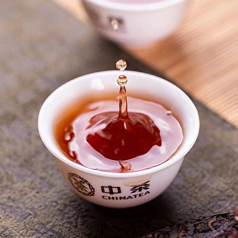 357g Yunnan Puerh Ripe Tea Cake Pu-erh Cooked Tea Glutinous Rice Pu'er Black Tea