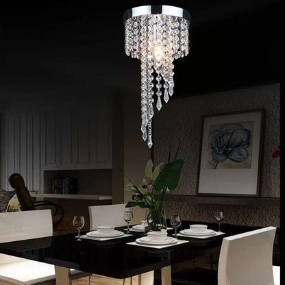 Lamparas Decorativas Candelabros De Techo Sala Cocina Comedor De Moda Cristales