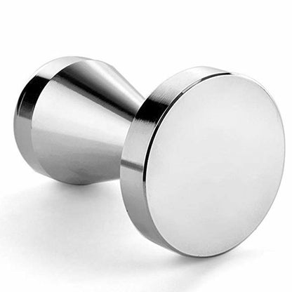 51mm Aluminum Alloy Chrome Plated Base Coffee Tamper Espresso Machine Press Tool