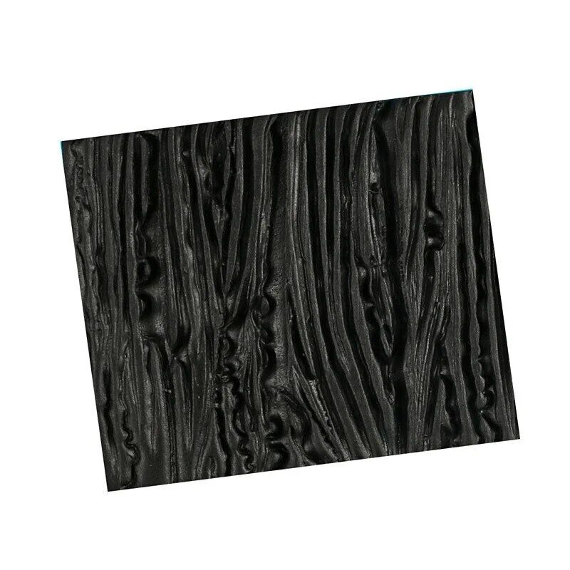 Tree Bark Texture Wood Pattern Silicone Mould Mat Fondant Cake Decoration Mold