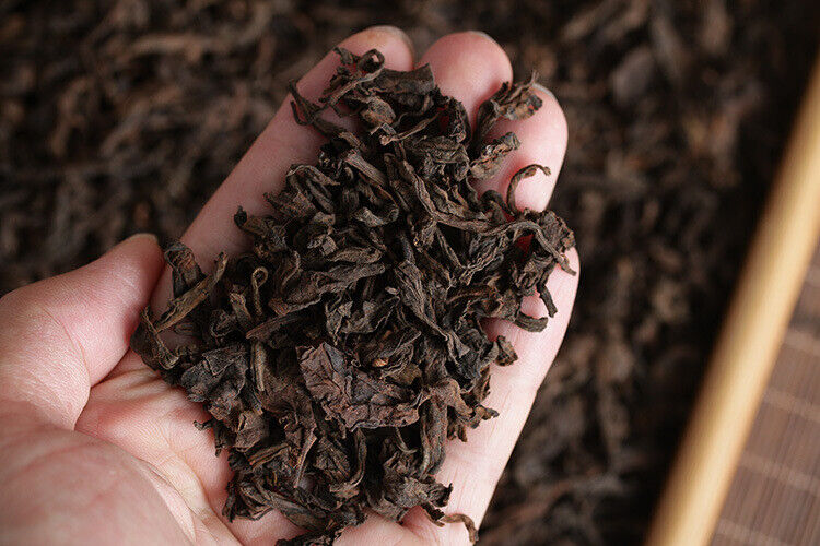 1991 Yunnan Puerh Tea Zhang Xiang Ancient Tree Puer Loose Ripe Basket Pack 300g