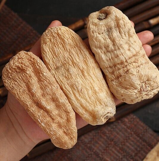QuPure Herbal Gastrodia Elata Root Slices / Rhizoma gastrodia for Headache