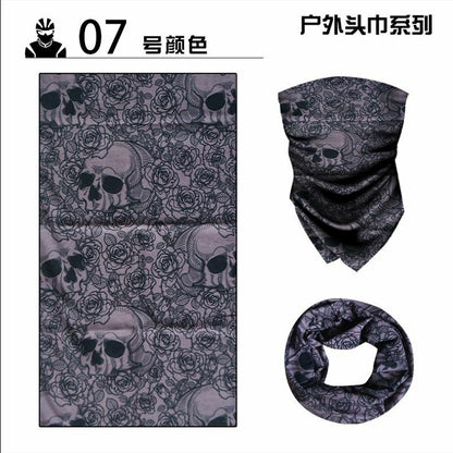 headband ice silk mask versatile riding hat sunscreen neck cover sport equipment