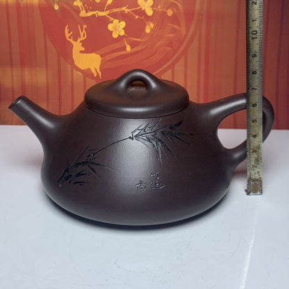 Vintage China Yixing Purple Clay Teapot Zisha Ceremony Fashion Exquisite Teaware