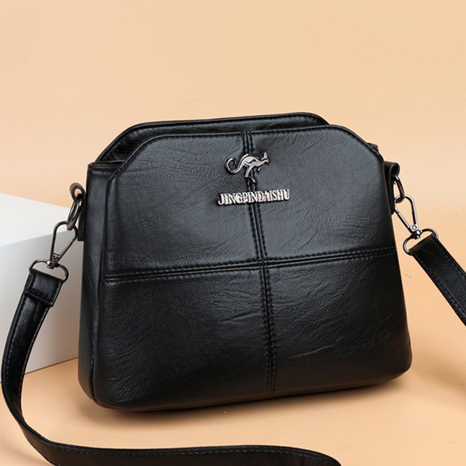 Fashion Leather Handbag Purse Small Crossbody Shoulder Messenger Bag Polyester