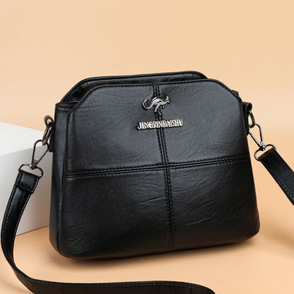 Fashion Leather Handbag Purse Small Crossbody Shoulder Messenger Bag Polyester