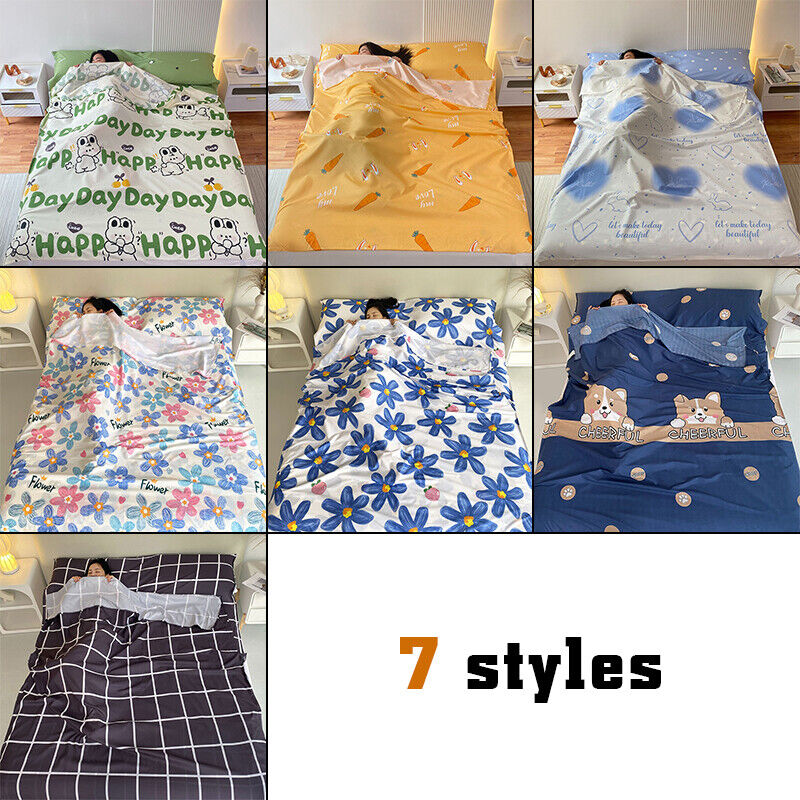 Breathable Portable Sleeping Bag Liner Anti-dirty Bag Double Travel Soft Sheet