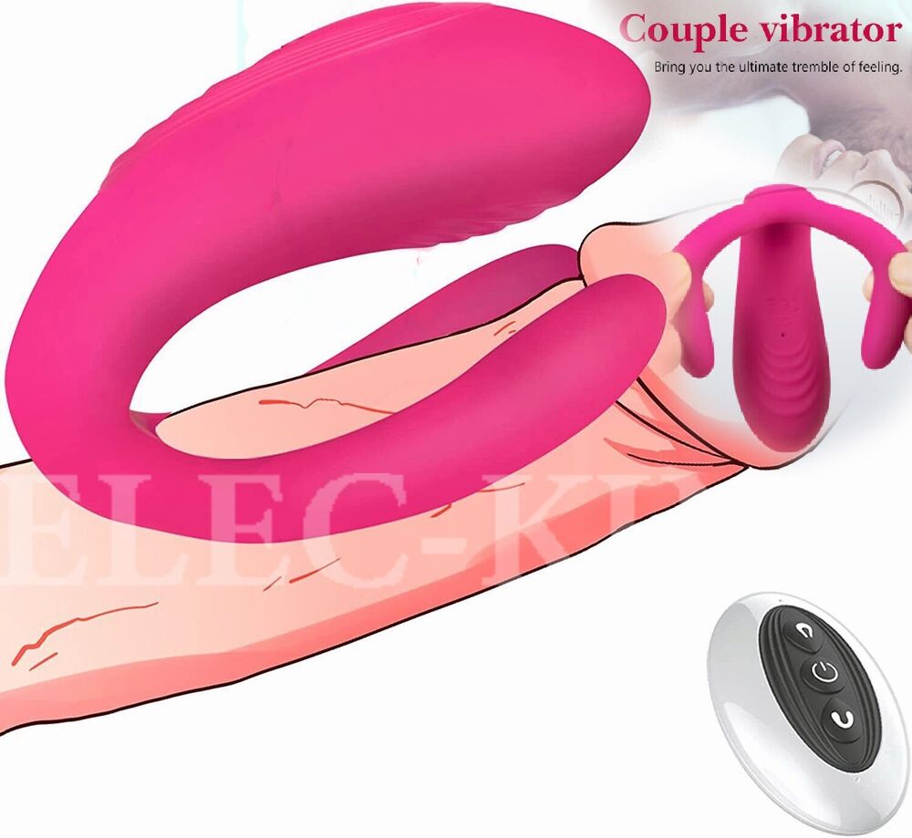 Women Couple Vibrator for Clitoris G-Spot Stimulation Waterproof Rechargable