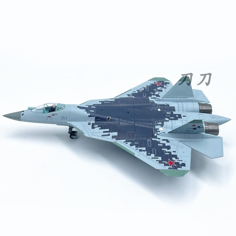 1:100 Russian Susu57 5th Generation Fighter Stealth Aircraft Model