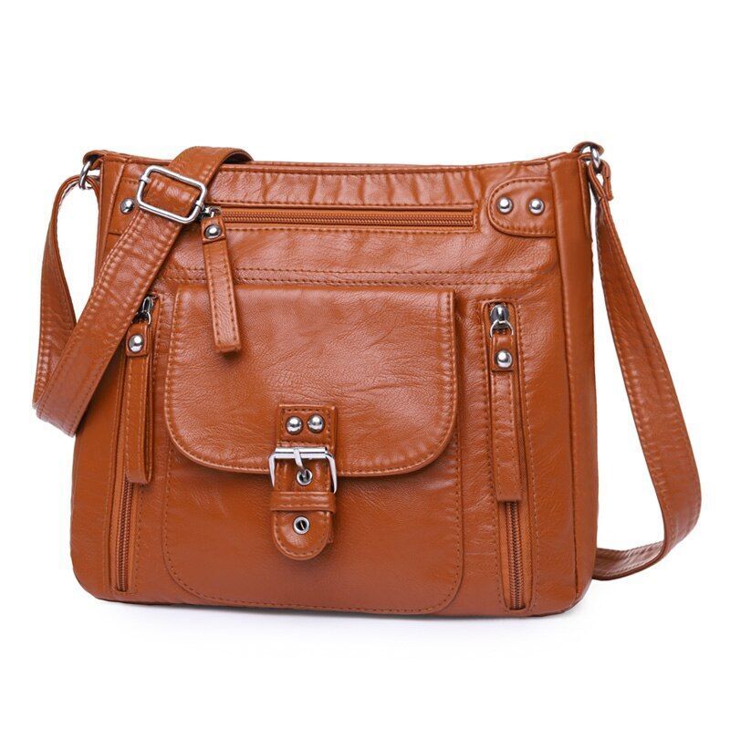 Handbag Women Shoulder Bag Leather Crossbody Messenger Bag Tote Bag Woman Purses