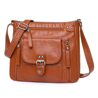 Handbag Women Shoulder Bag Leather Crossbody Messenger Bag Tote Bag Woman Purses