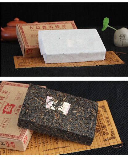 2013 Yunnan Menghai 7562 TAETEA Dayi Pu-erh Brick Premium Puer Tea Brick 250g