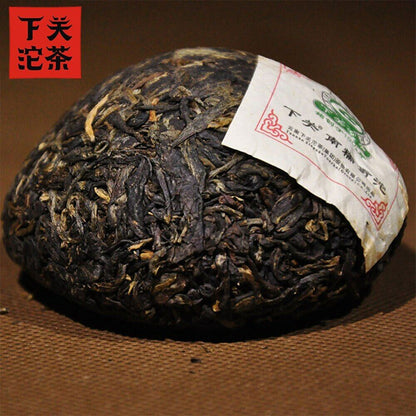 Xia Guan 2011 Tuocha Tea Nannuo Gong Tuo Tribute Tuo Raw Pu Er Tee 100g