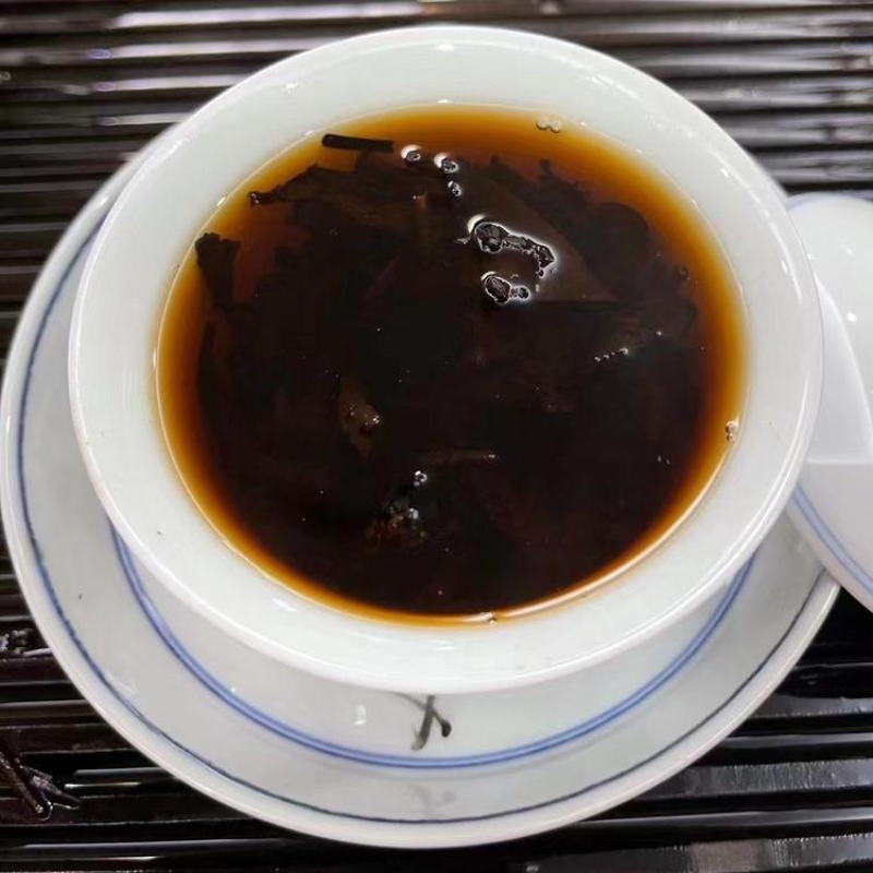 250g Yunnan Aged Pu-erh Ripe Tea 1989 Year Laobanzhang Cooked Pu-erh Brick Tea