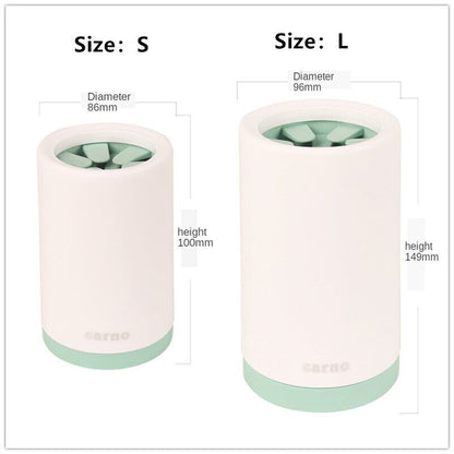 Dog Paw Cleaner Cup for Dogs Portable Outdoor Pet Foot Washer Paw Clean Cup