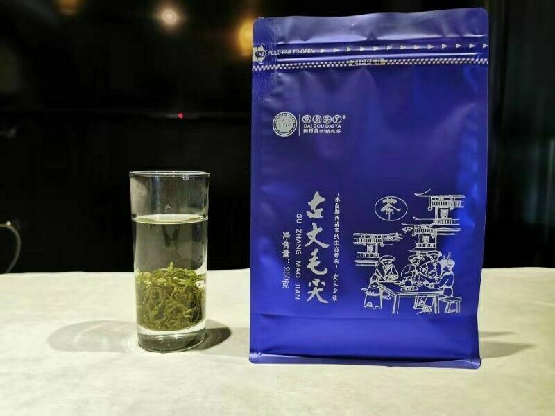 古丈毛尖 绿茶 250g/袋 Chinese tea GuZhang MaoJian Green Tea 2022新茶 雨前高山云雾绿茶 散装浓香型湖南特产