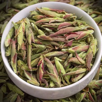 100g White/Purple Bud Puerh Raw Tea Yunnan Wild Aged Tree Pu-erh Tea Loose Leaf