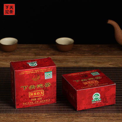 2011 Xiaguan Green Tuocha 8803 YIWU Mt.Old Tree Puer Tea Raw Pu'er 200g Box