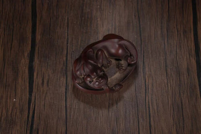 Beautiful chinese tea pet dragon pixiu zisha Clay Fun Gongfu mini Wealth yixing