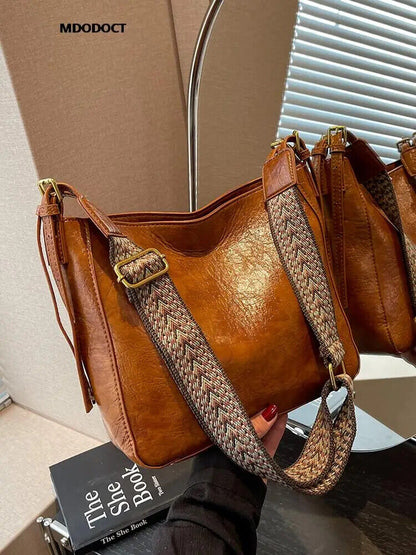 Shoulder Bag Women Summer Crossbody Leather Ladies Handbag