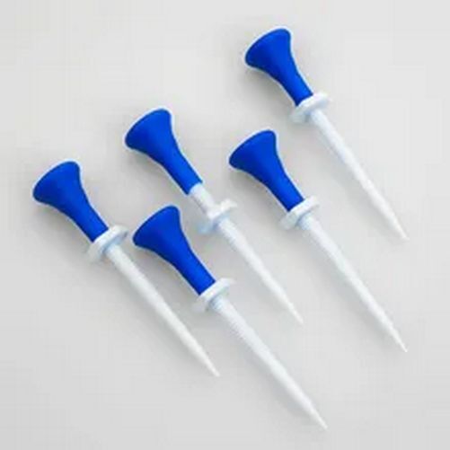 5-30pcs Mini Golf Ball Tee Holder Adjustable Height Golf Limit Tees Plastic Golf