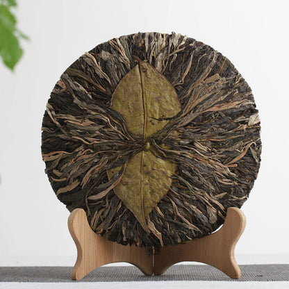 Yunnan Lincang Big Snow Mountain Raw Puerh Bazi Tea Shen Puer Tea 400g