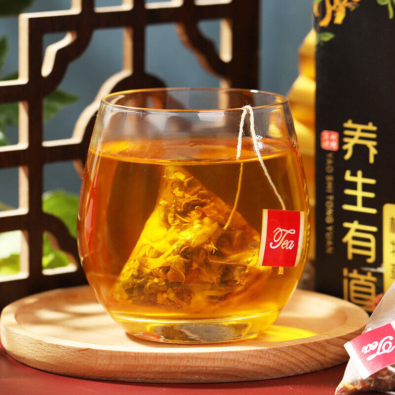 婉明Chrysanthemum Berry Cassia Seed Tea Yi Gan Burdock Honeysuckle Lotus Leaf