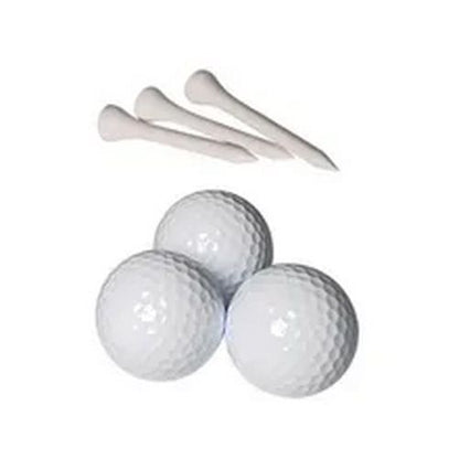 Portable Mini Golf Ball Bag Leather Hanging Waist Carrier Golf Tees Holders Kit