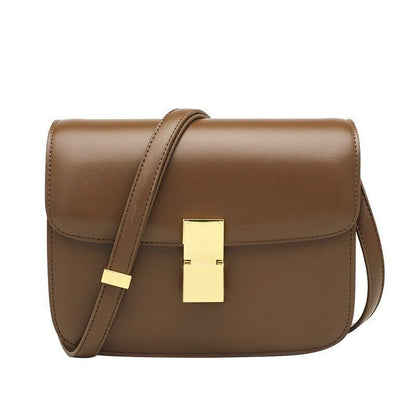 Women’s Genuine Shoulder Bag Small Square Bags Handbag Bags