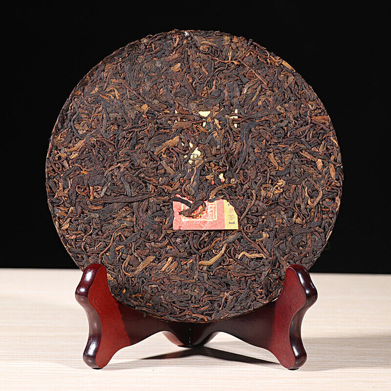 357g Top Ripe Puerh Tea Yunnan Pu Erh Tea Natural Black Tea Cake Healthy Drink