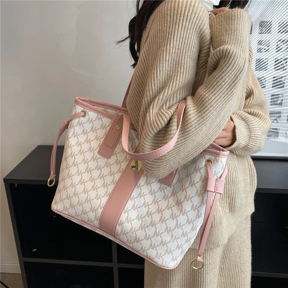 Tote Bags Women PU Leather Shopping Shoulder Bags Shopper Ladies Handbags