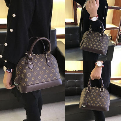 Luxury Bag Shell Shape Zipper Handbag Purse Fashionable Pillow Messenger Bags