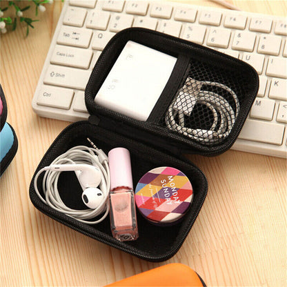 Fashion Headset Protect Carry Hard Case Bag Storage Box Headphone Earphone H S!