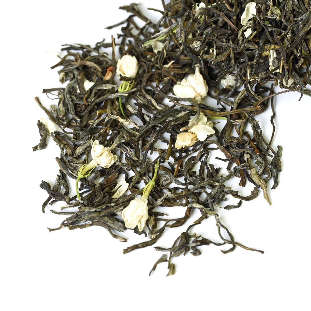 Fujian Jasmine Silver Green Tea Organic Loose Leaf YinHao Tip HELLOYOUNG Premium