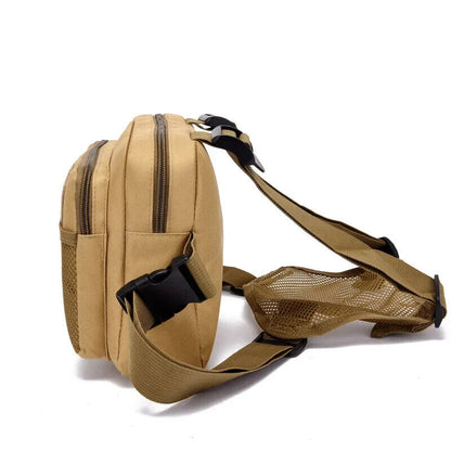 Tactical Combat Chest Rig Bag Front Pouch Recon Kit Pack Oxford Protective Vest