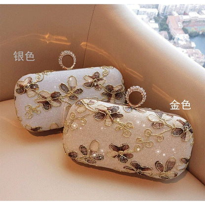 Handbags Women Bags Embroidery Women Evening Bag Wedding Bridal Shoulder Bag