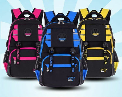 Children Backpack Orthopedic Schoolbags Teenagers Unisex Lightweight Waterproof