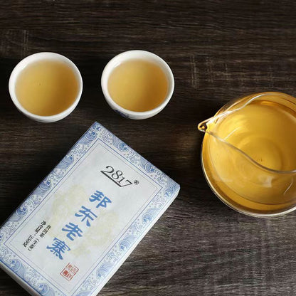 250g Yunnan Raw Pu'er Tea Brick Bangdonglaozhai Old Pu-erh Shengcha Puerh Tea