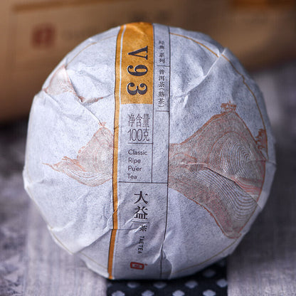 2015 Yr TAETEA V93 Puer Shu Tea Classic Ripe Pu'er Tea Tuocha Pu Erh Tea 500g
