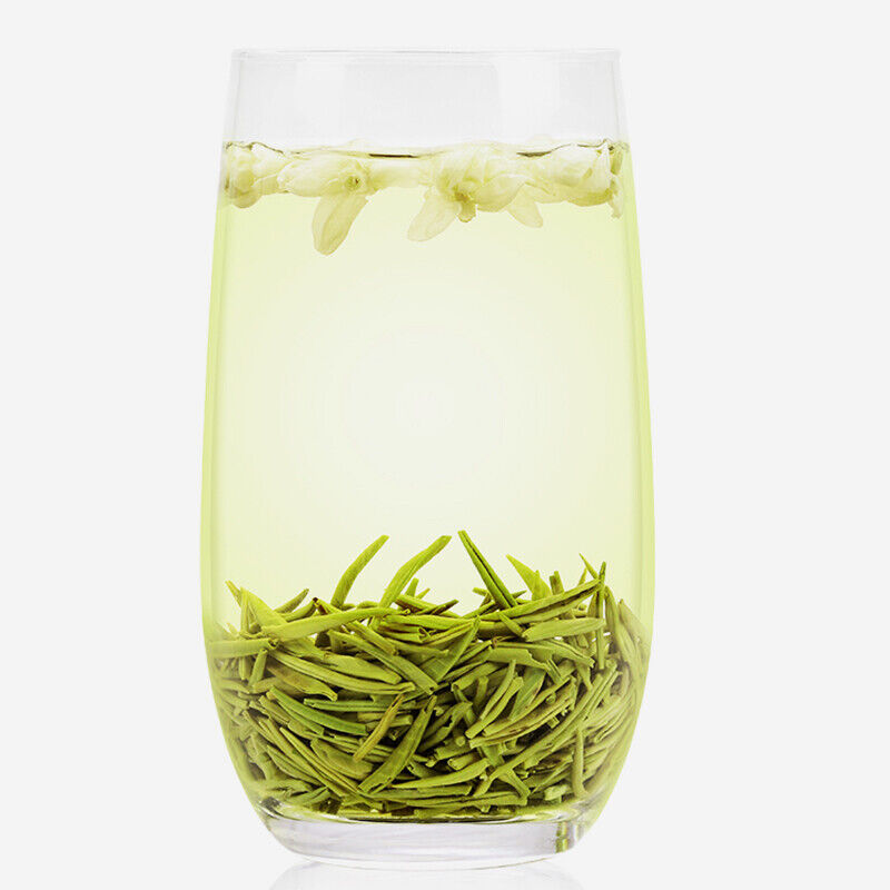 250g/can Jasmine Flower Green Tea Loose Leaf Mo Li Piao Xue Jasmine Green Tea