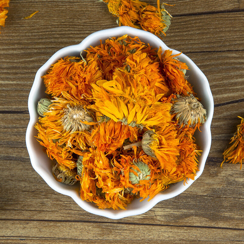 Female Flower Herbal Tea Chinese Marigold Tea Ecology Calendula Officinalis Tea