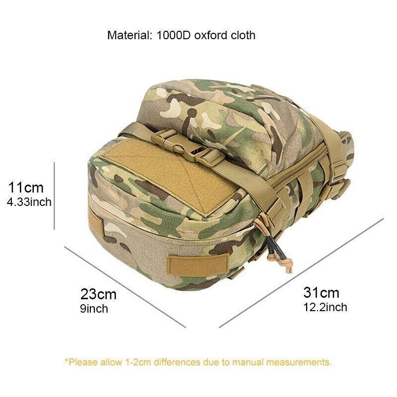 Bag Backpack Pouch Tactical Military Sport Bags Camouflage Men Camping Sack