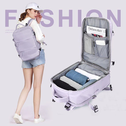 Backpack Travel Bag Backpack Shoulder Bags Women Independent Shoes Backpack