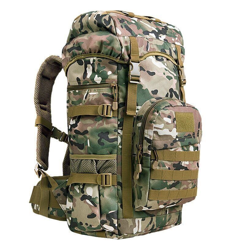50L Large Capacity Tactics Backpack Nylon Army Bag Hike Travel Backpacks