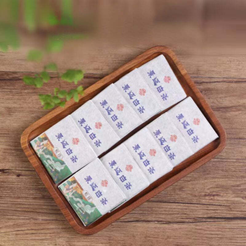 5Pcs Mini Jingmai White Tea Brick Chinse White Tea One Piece One Cup Tea Brick